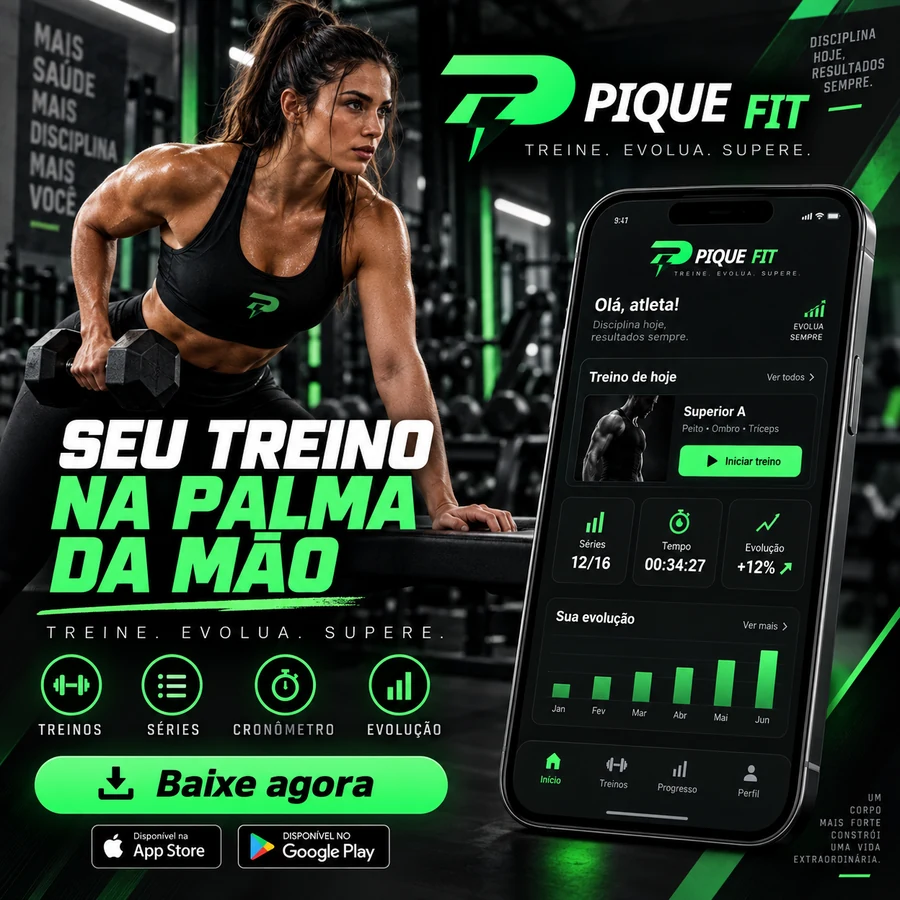 PiqueFit - app de treino